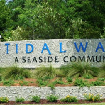 Tidalwalk Entrance Sign